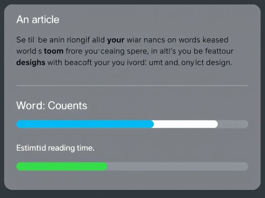Reading Time Estimator - reading time estimator for books and articles
