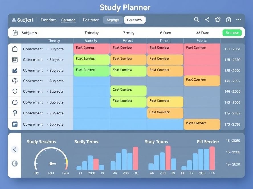 Study Schedule Generator - AI study schedule generator for students